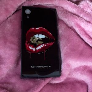 iPhone XR phone case bullet lip😘